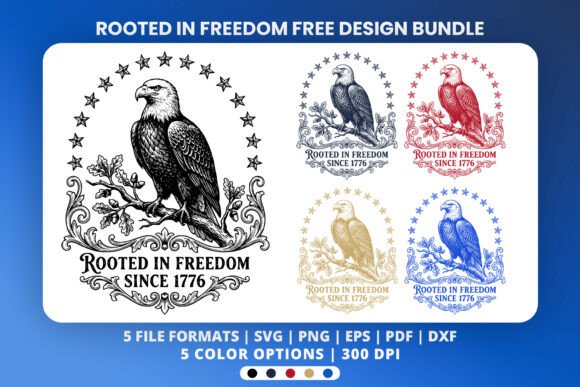 250th Anniversary Rooted in Freedom SVG: A Design Asset for Patriotic Creations