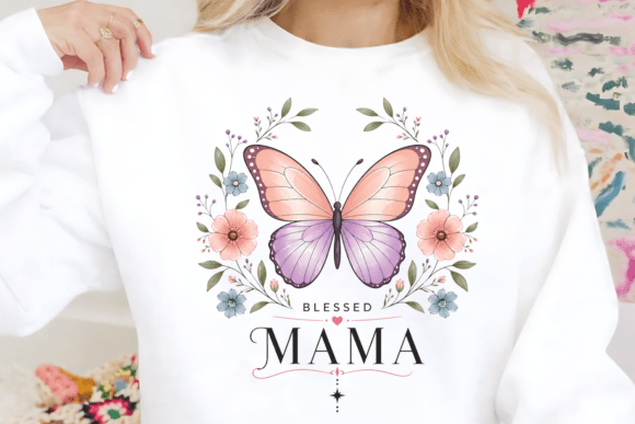 Blessed Mama Butterfly PNG: A Designer's Guide to This Elegant Asset