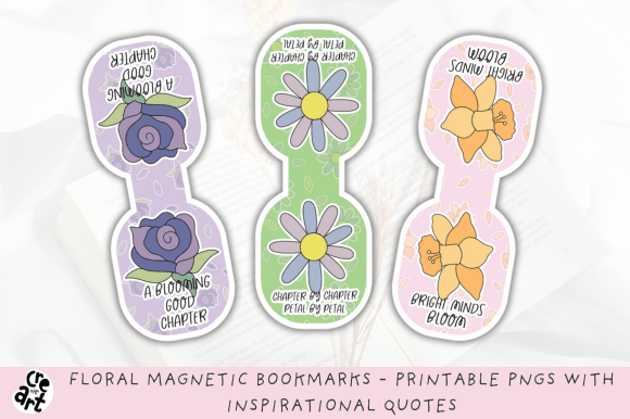 Blooming Functionality: The Allure of Floral Magnetic Bookmarks
