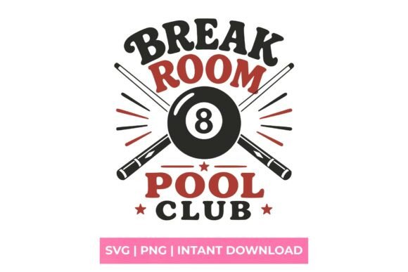 Break Room Pool Club SVG: A Digital Download for Modern Makers