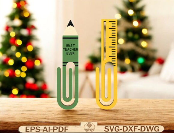 Crafting Meaningful Gifts: Teacher Bookmark Laser Cut File SVG