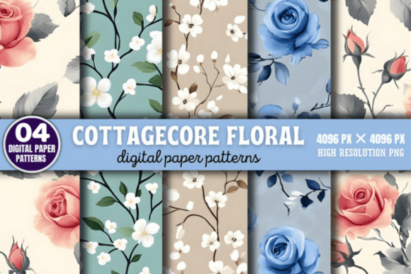 Embrace the Garden: Designing with Cottagecore Floral Pattern
