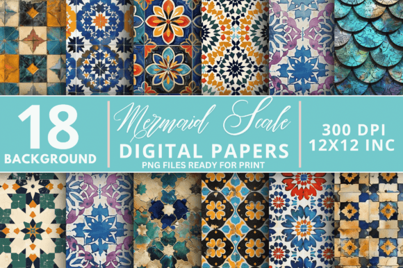 Moroccan Tiles Paper Digital Paper Bundl: A Designer's Guide