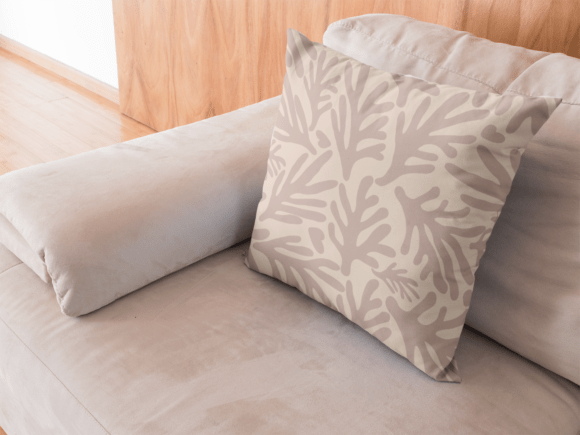 Neutral Earthy Matisse: Coastal Serenity for Modern Design