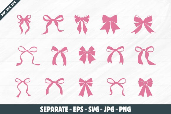 Pink Bow Svg & Coquette Bows: A Designer's Guide