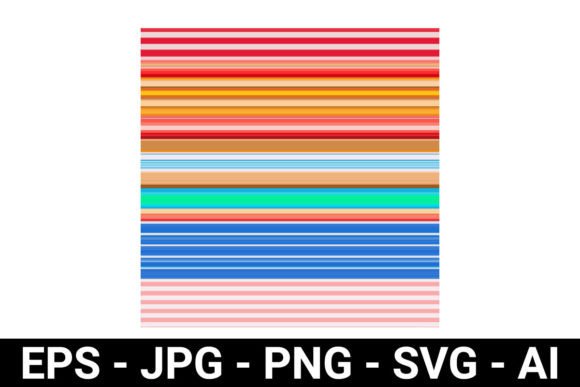 Vibrant Horizontal Lines for Backgrounds