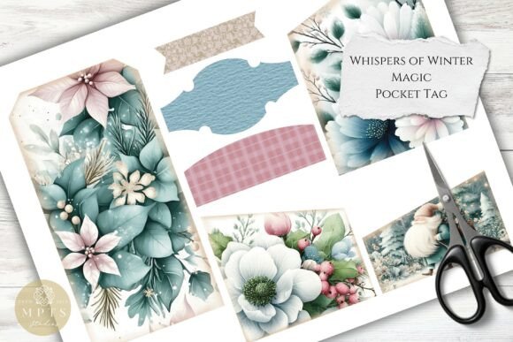 Whispers of Winter Magic Pocket Tag: A Designer's Guide